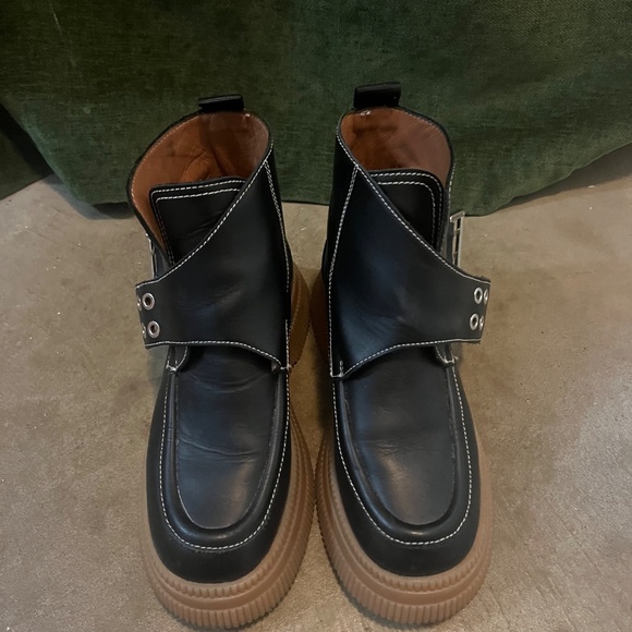 Ganni Platform Boots - Size 38 - Picture 4 of 5